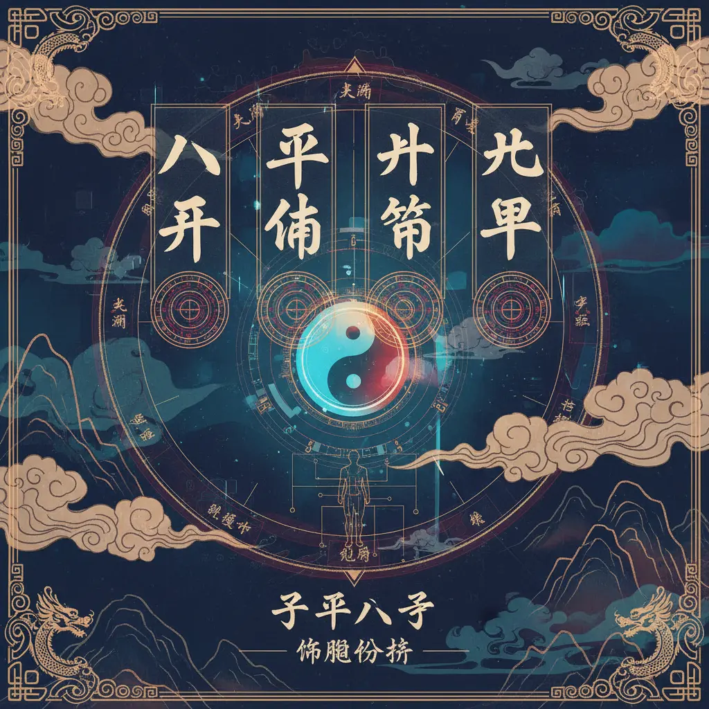 子平八字 - 八字命盤