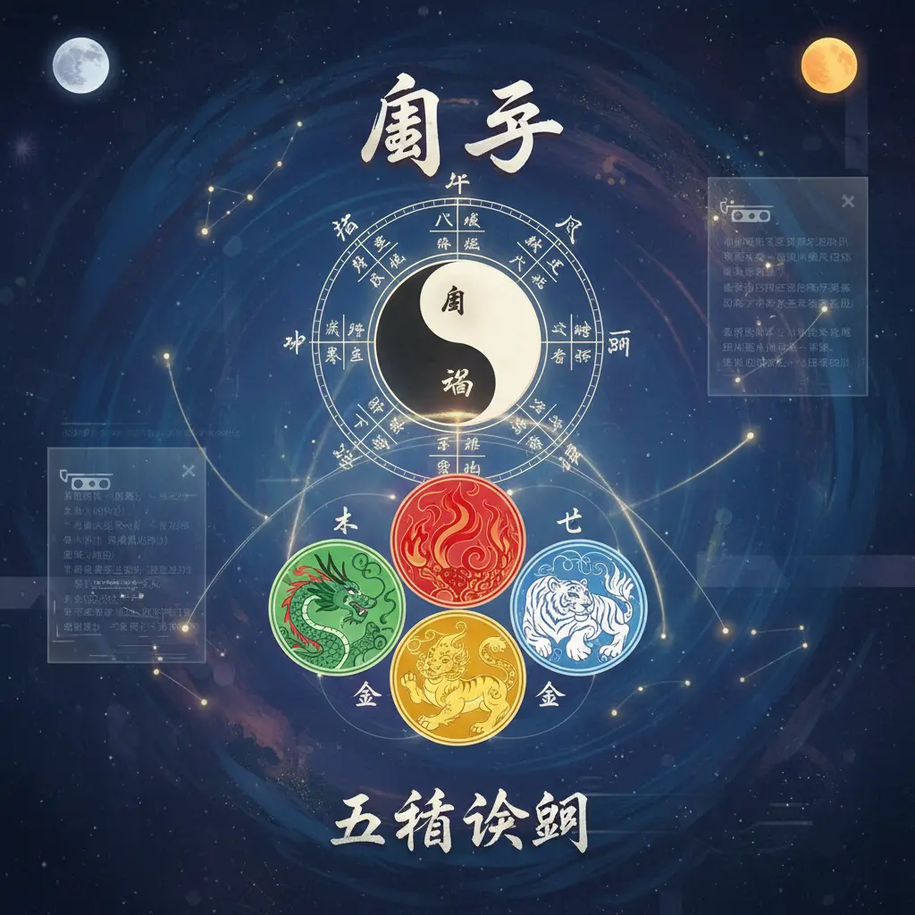 五行查詢 - 周易