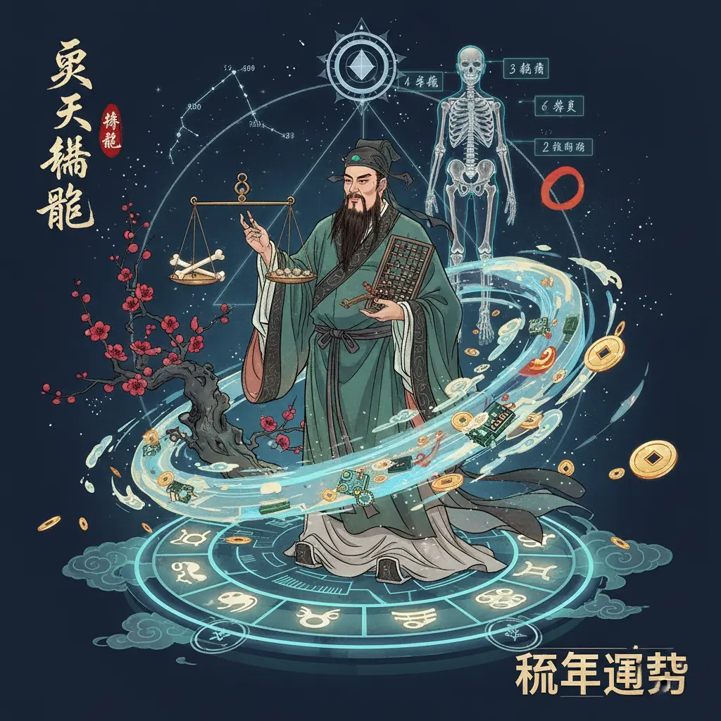 流年 - 袁天罡稱骨