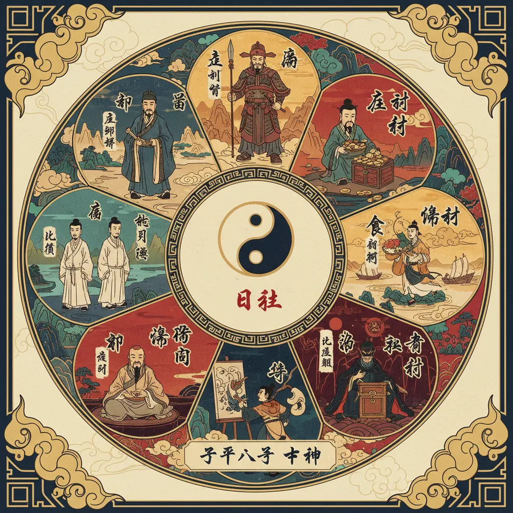 子平八字 - 十神