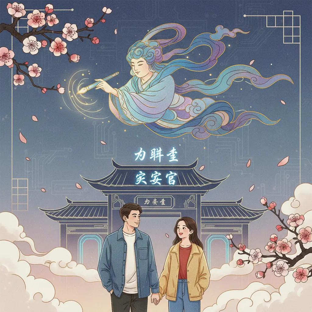 夫妻宮 - 右弼星
