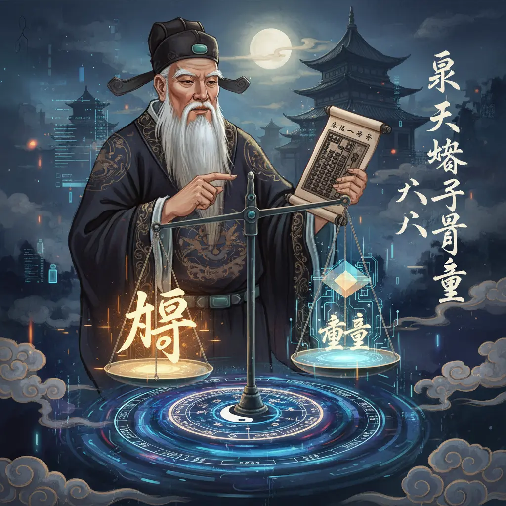 八字重量 - 袁天罡