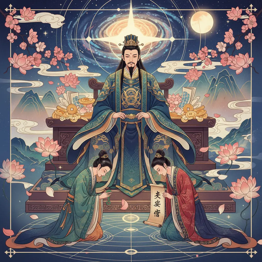 夫妻宮 - 天府星