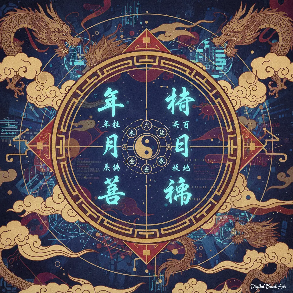 八字命盤 - 八字命盤