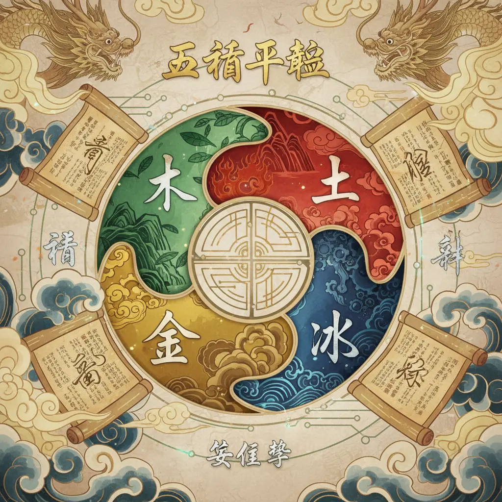 姓名學 - 五行平衡