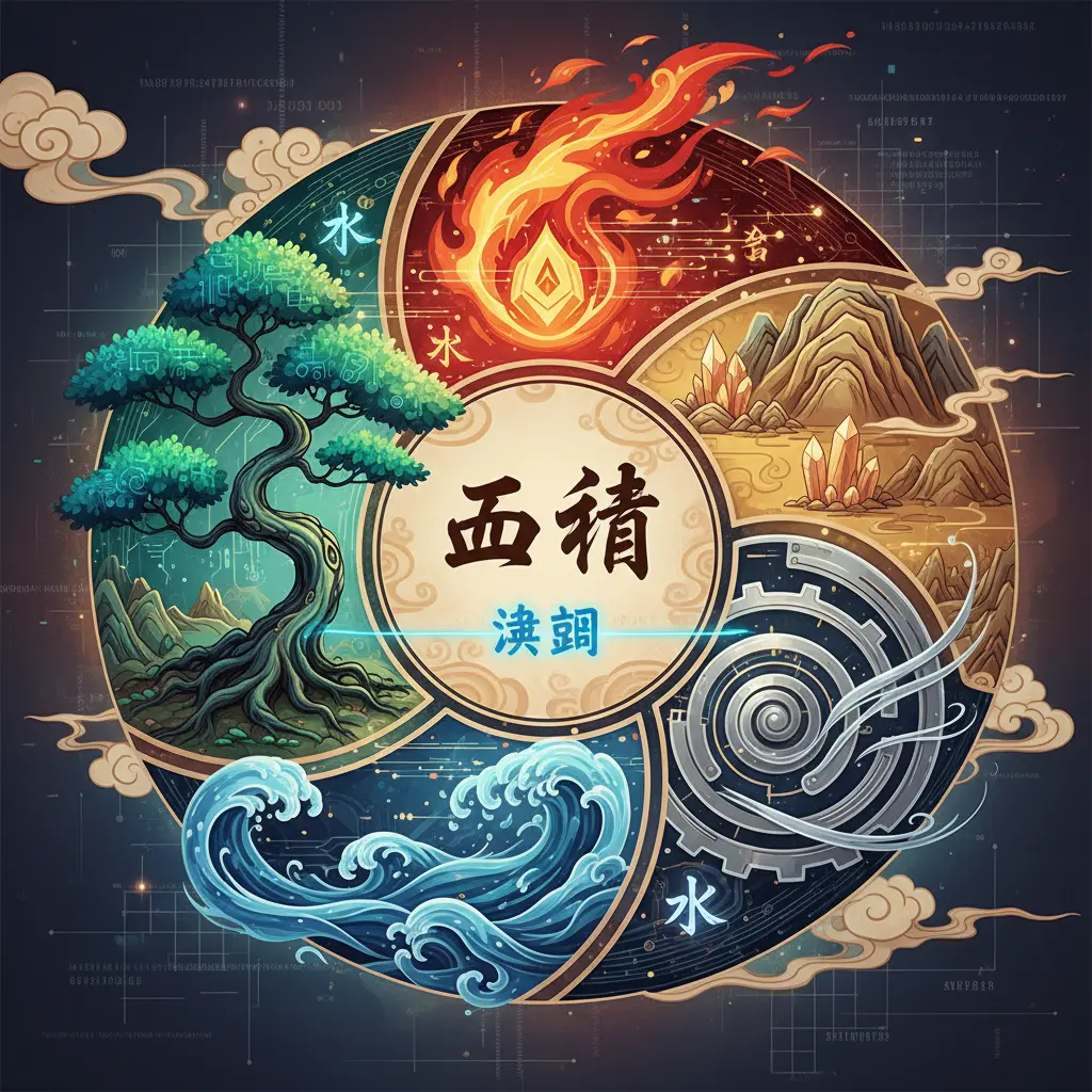 五行查詢 - 五行