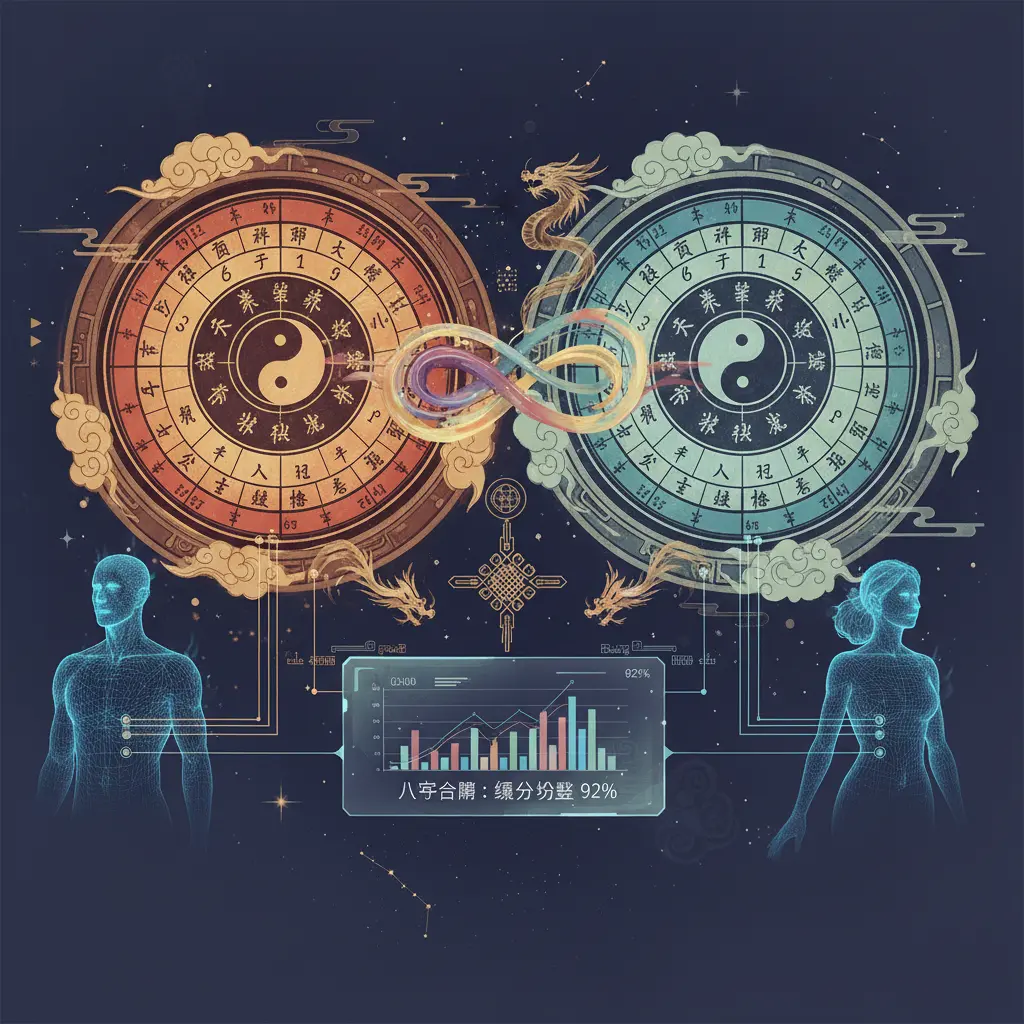 八字命盤 - 八字合盤